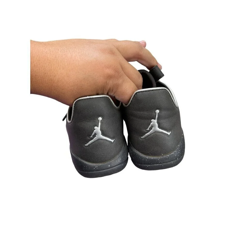 Nike Air Jordan Eclipse Holiday Black Metallic Sneakers 4 Youth